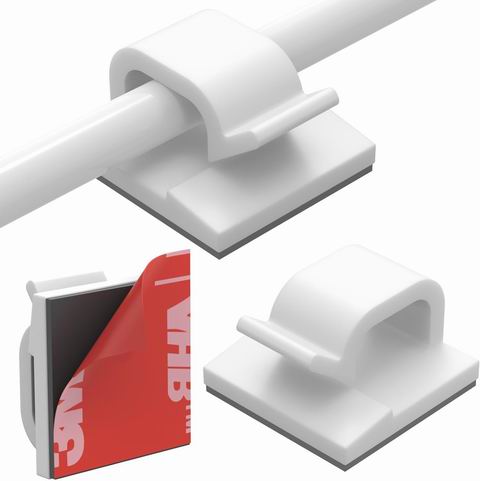  Yocice 线夹40个装 带3M强力胶带 6.9加元（原价 12.9加元）