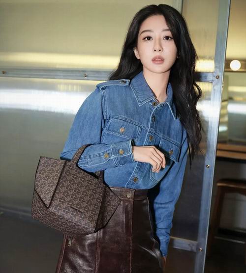 杨紫奚梦瑶同款！Michael Kors Jordi 大号老花菜篮子 129.99加元（原价 498加元）