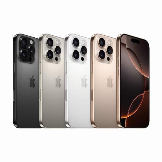 苹果 iPhone 16 Pro手机$1149！iPhone 16手机$929！