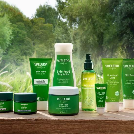抢到赚到！超级白菜！Weleda 德国维蕾德 天然有机护肤品1.6折起清仓！