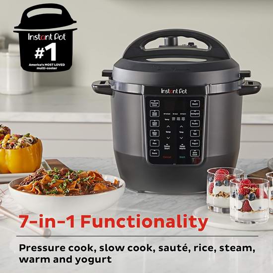 历史新低！Instant Pot RIO 6夸脱 7合1多功能电压力锅5.9折 109.99加元包邮！