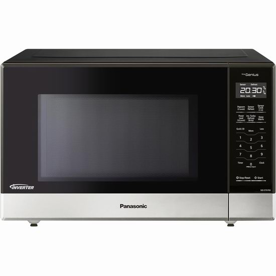 历史新低！Panasonic 松下 NNST676SC Genius 1.2 Cu. Ft. 不锈钢变频微波炉6.7折 166.24加元包邮！