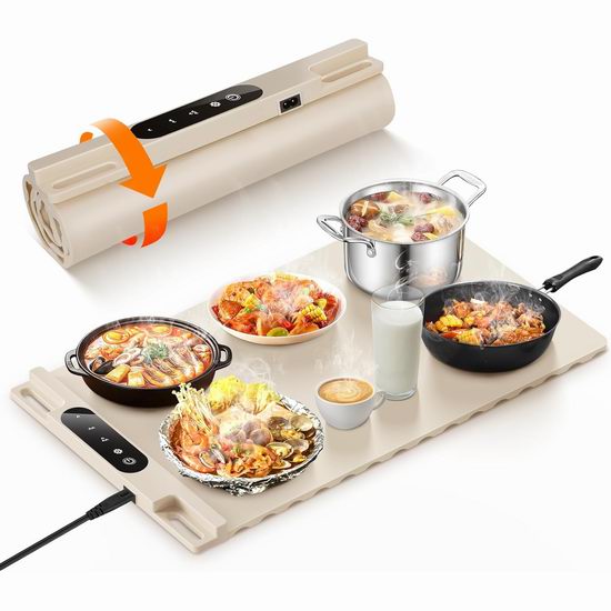  超级白菜！历史新低！Ideashop 电热硅胶食物加热垫2.3折 15.99加元清仓！