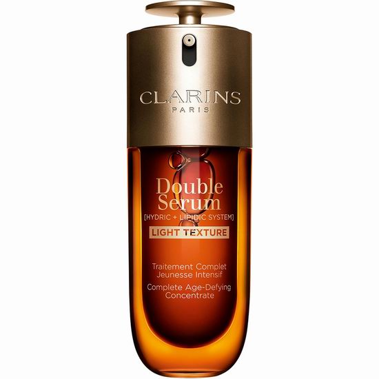  历史新低！Clarins 娇韵诗 新一代 抗衰老 + 抗皱 双萃精华（50ml）6.5折 110加元包邮！