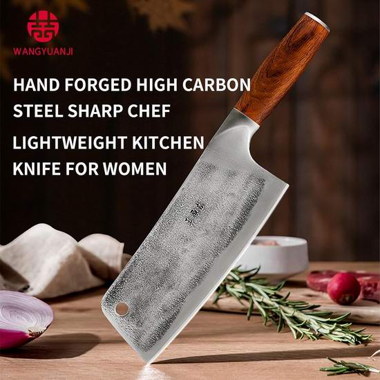 白菜价！历史新低！WANGYUANJI 王源吉 高碳不锈钢 中式厨师刀3折 19.99加元清仓！