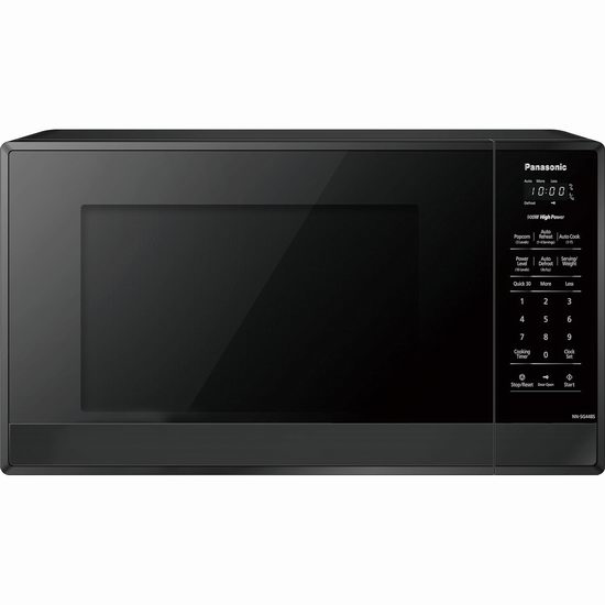  Panasonic 松下 NNSG448SC 900瓦高功率 黑色不锈钢微波炉7.6折 129.97加元包邮！