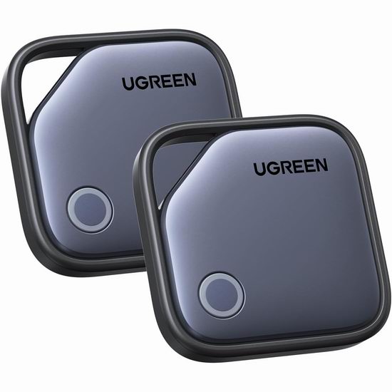  白菜价！历史新低！UGREEN FineTrack 智能防丢蓝牙追踪器2件套3.7折 14.39加元！单个仅7.19加元！