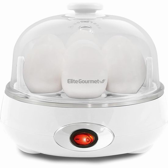  历史新低！Elite Gourmet 多功能快速煮蛋器4.6折 13.99加元！