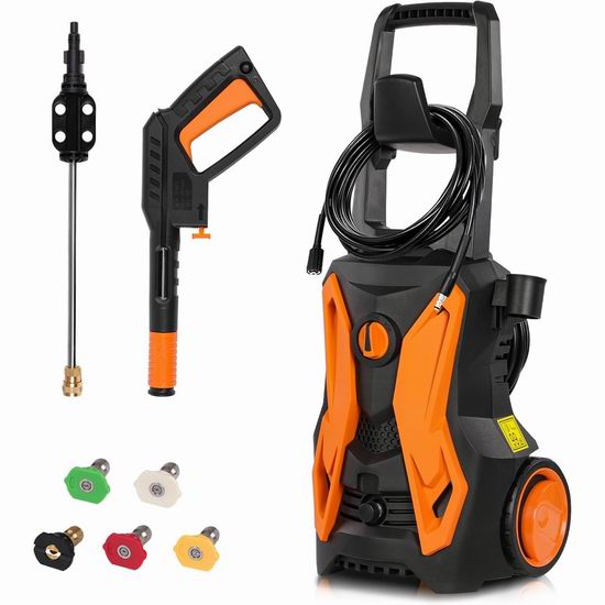 历史新低！Fazil 4000 PSI 2.8 GPM 高压清洗机6.1折 103.99加元包邮！