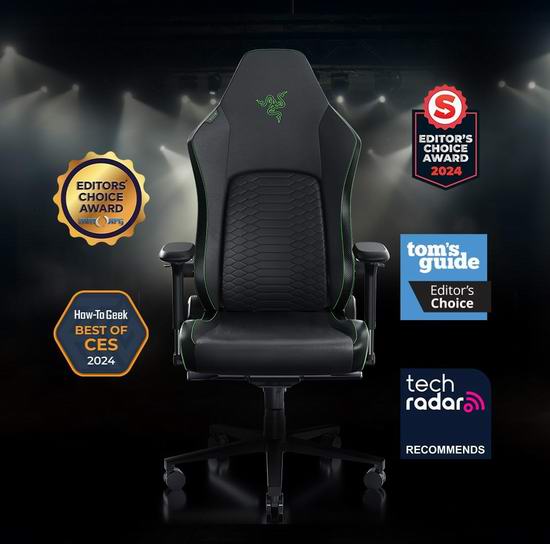 历史新低！Razer Iskur V2 雷蛇 自适应腰部支撑 游戏椅5.5折 499.99加元包邮！2色可选！