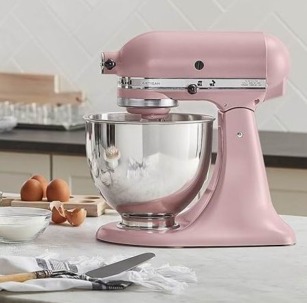 KitchenAid Artisan 系列 5夸脱倾斜头立式搅拌机 379.99加元（原价 474.98加元）！多色可选