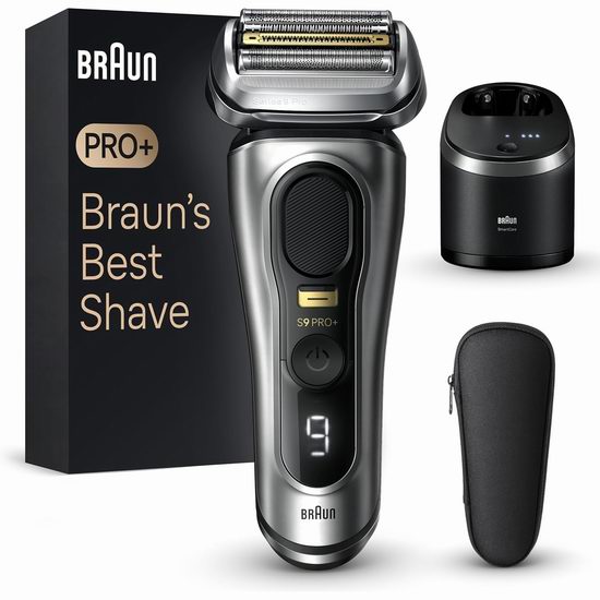 历史新低！Braun PRO+ 德国博朗 旗舰级9系列 9567cc 干湿两用电动剃须刀7折 302.99加元包邮！会员专享！