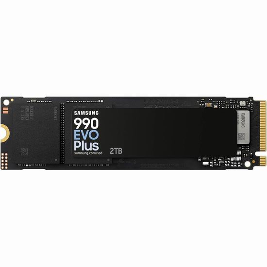  Samsung 三星 990 EVO Plus 2TB 固态硬盘6.8折 169.99加元包邮！无需会员！
