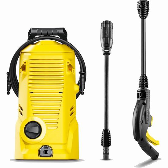 历史新低！Kärcher 德国凯驰 K1 Max 2000 PSI 家用高压清洗机6.9折 97.5加元包邮！