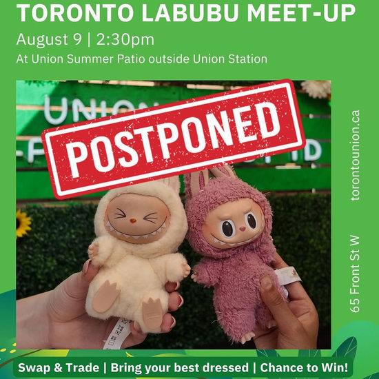 悲剧！Labubu多伦多首场粉丝见面会人气太旺，被迫延期！粉丝心碎！