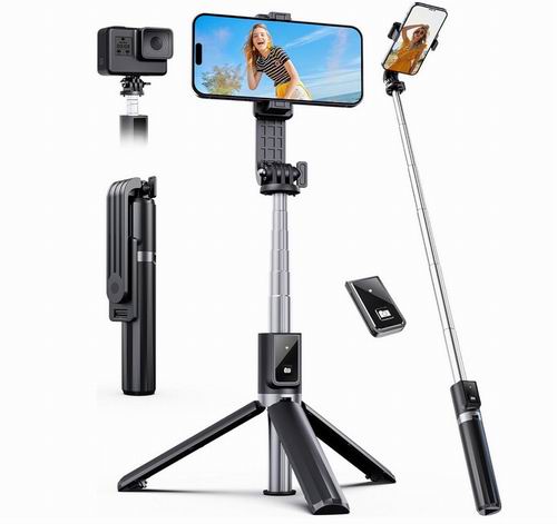  ANXRE 多功能自拍杆三脚架 17.99加元（原价 23.99加元）