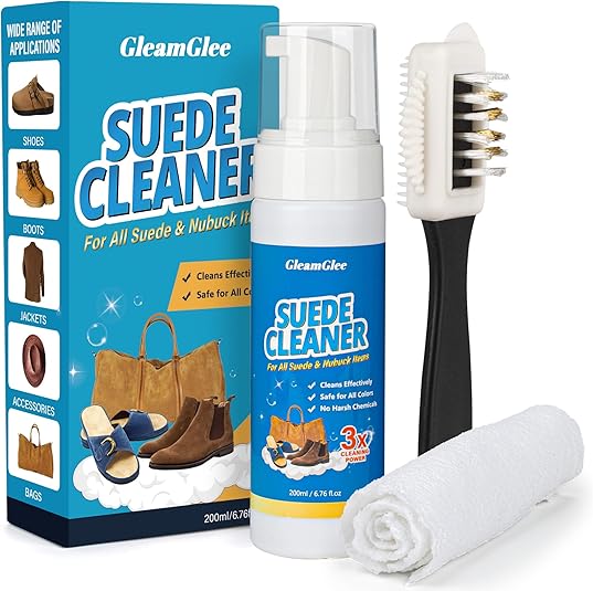  GleamGlee 绒面革清洁剂套装 16.99加元（原价 19.99加元）