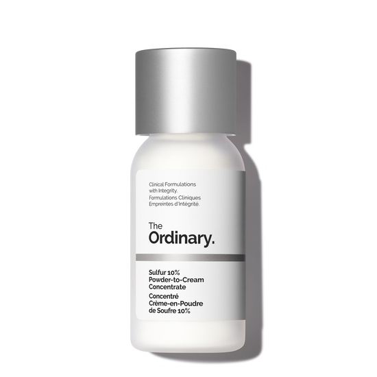 新品战痘神器！The Ordinary 10%硫磺 祛痘浓缩粉末乳霜 13加元！