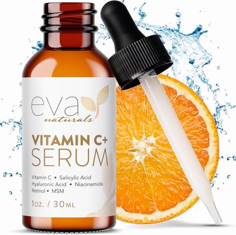  Eva Naturals VC+视黄醇淡斑抗衰老面部精华液 15.99加元（原价 19.99加元）