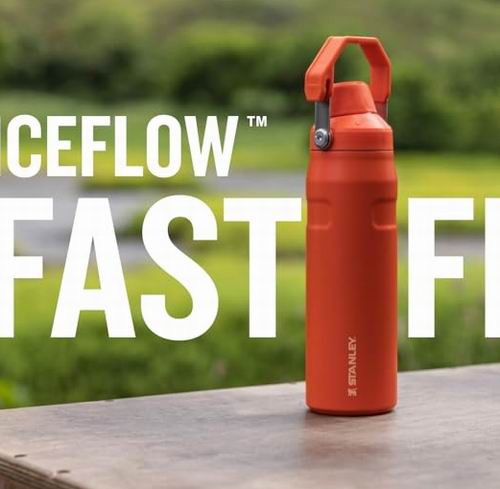  Stanley IceFlow速流不锈钢保温杯（24盎司）32.71加元（原价 45.5加元）！多色可选