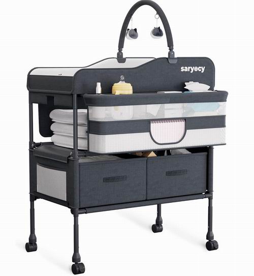  史低价！Saryocy 多功能折叠式换尿布台 159.99加元（原价 259.99加元）