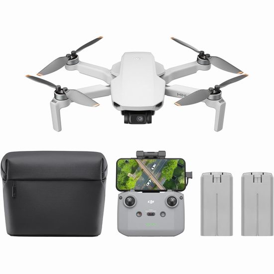 历史新低！DJI Mini 大疆4K航拍无人机套装8折 405加元包邮！会员专享！