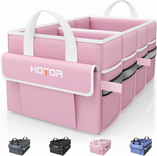  HOTOR 车载可折叠后备箱收纳袋 16.99加元（原价 29.99加元）！3色可选