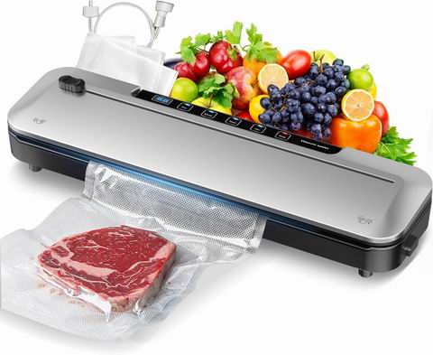  QIQIAOB  75千帕食品真空封口机 39.99加元（原价 48.99加元）