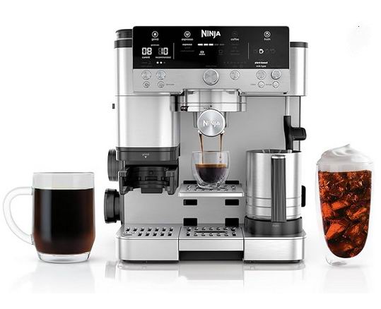  史低价！Ninja Luxe Café Premier ES601C系列浓缩咖啡机 549.98加元（原价 699.98加元）