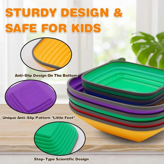 Maycoly 儿童踏脚平衡石11件套5折 33.99加元包邮!2色可选!