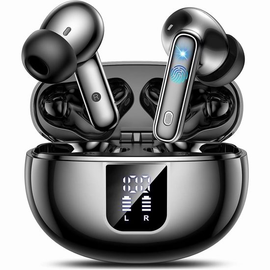  超级白菜！历史新低！EUQQ Q10 蓝牙5.4 HiFi 真无线耳机0.7折 10.79加元包邮！