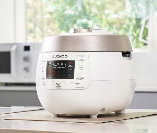 Cuckoo 韩国福库 CRP-RT0609FW 6杯量 智能双压力电饭煲7折 279.99加元（原价 399.99加元）