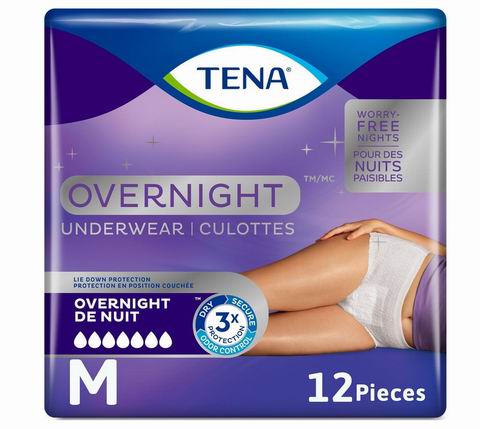  TENA 中号成人尿布12片 14.24加元（原价 17.47加元）