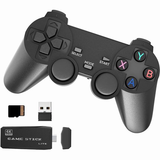  白菜价！历史新低！YDHZ 20000合一 4K HDMI 复古无线迷你游戏机3.6折 7.96加元清仓！
