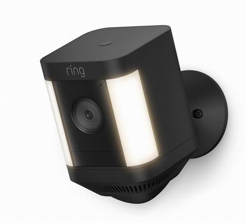 史低！Ring Spotlight Cam Plus 电池供电 户外安防摄像头1-4件套 124.99-530.94加元（原价 214.99-789.99加元）！2色可选