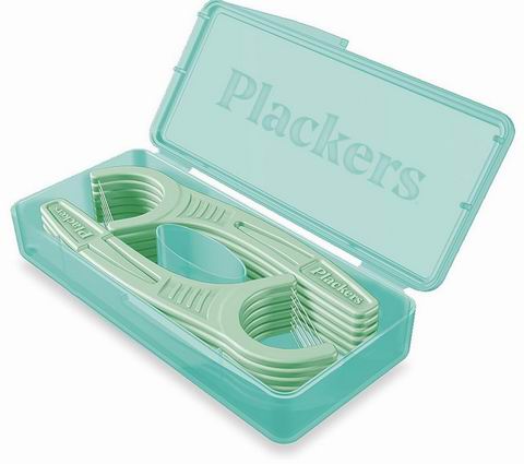  Plackers 薄荷牙线12支 带旅行盒 1.86加元