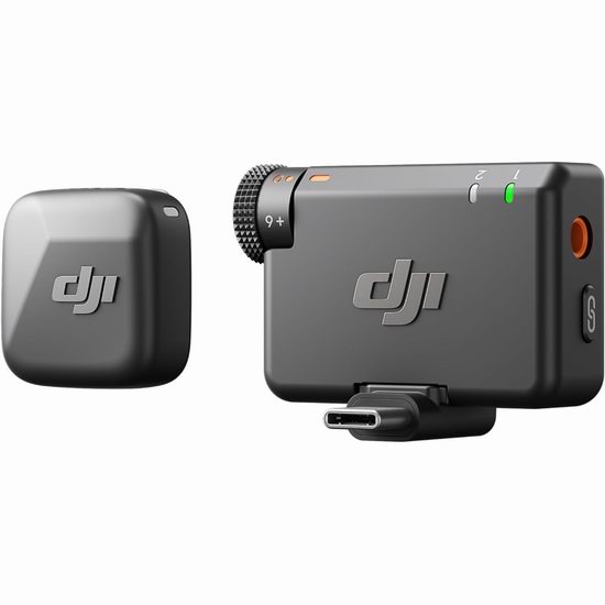  历史新低！DJI Mic Mini（1 TX + 1 RX）大疆 无线领夹式麦克风套装6.3折 79加元包邮！