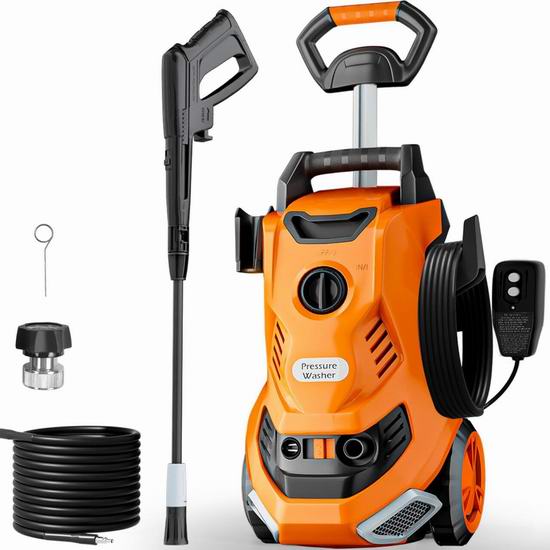  白菜价！历史新低！Birtechway 4500 PSI 2.8 GPM 高压清洗机3.3折 67.19加元包邮！