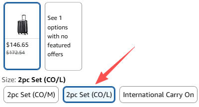 秒杀Costco黑五!白菜价!历史新低!Samsonite 新秀丽 Centric 2 20+28英寸 全PC超轻拉杆行李箱2件套2.5折 146.65加元包邮!