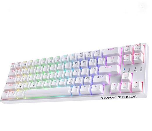 LTC NB681 68键有线机械键盘 39.99加元（原价 74.99加元）