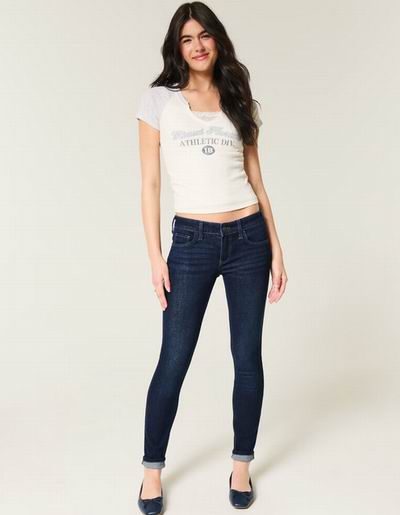 Hollister精选男女服饰3折起清仓+第二件额外5折!入T恤、牛仔裤.75!