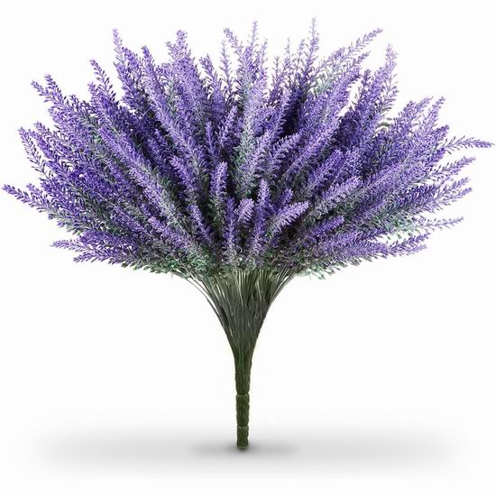  超级白菜！历史新低！Butterfly Craze 人造花薰衣草（4束）1.3折 2.99加元清仓！
