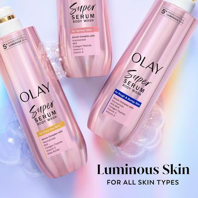 Olay 玉兰油超级精华沐浴露系列547毫升 12.34加元（原价 15.97加元）！多款可选