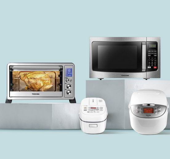 史低价！Toshiba 东芝家用电器6.8折起：智能电饭煲89.99加元、对流烤箱127.49加元、微波炉119.99加元