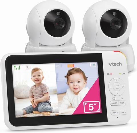 VTech VM924-2 平移/倾斜视频婴儿监视器 配双摄像头 139.99加元（原价 179.99加元）