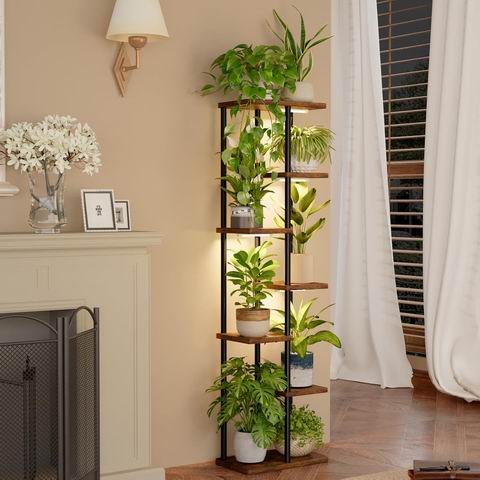  Bamworld七层植物架 带生长灯 59.99加元（原价 69.99加元）