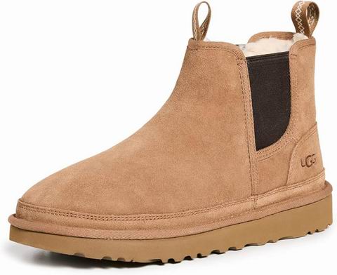  UGG 男式 Neumel 切尔西雪地靴 134.99加元（官网原价 175加元，8码）