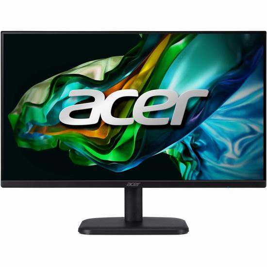  历史新低！Acer 宏碁 EK241Y Gbi 24英寸 IPS FHD 120Hz 1ms 游戏显示器7.5折 89.99加元包邮！