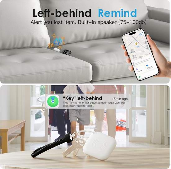 超级白菜!历史新低!Inikoys Air Tags 苹果认证防丢神器 GPS智能追踪定位器4件套2.2折 15.29加元!单个仅3.82加元!