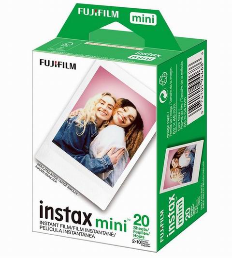  Fujifilm INSTAX Mini 拍立得相纸2件套（共20张）34.81加元（原价  50加元）